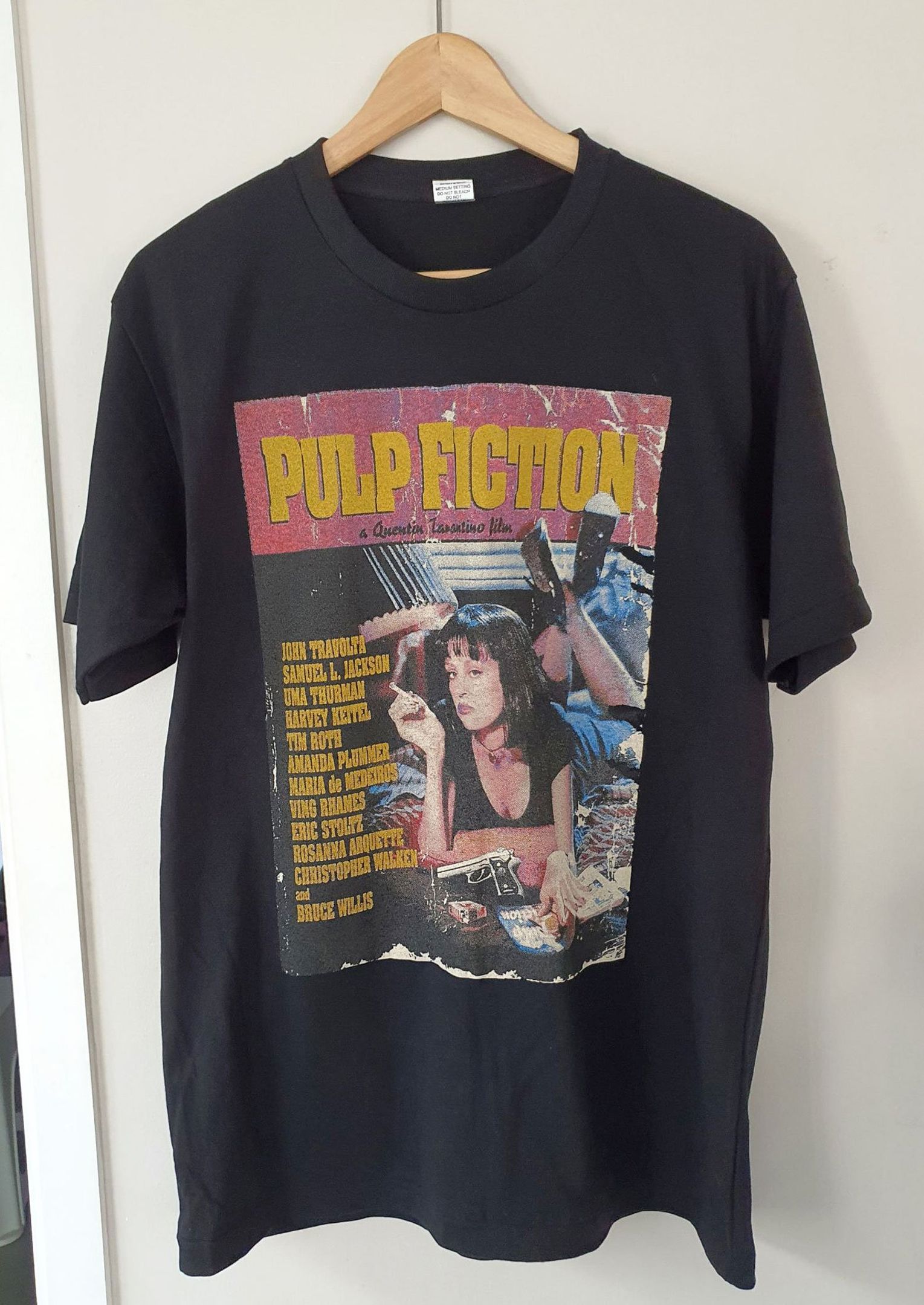 Pulp Fiction Vtg Look Retro T-Shirt