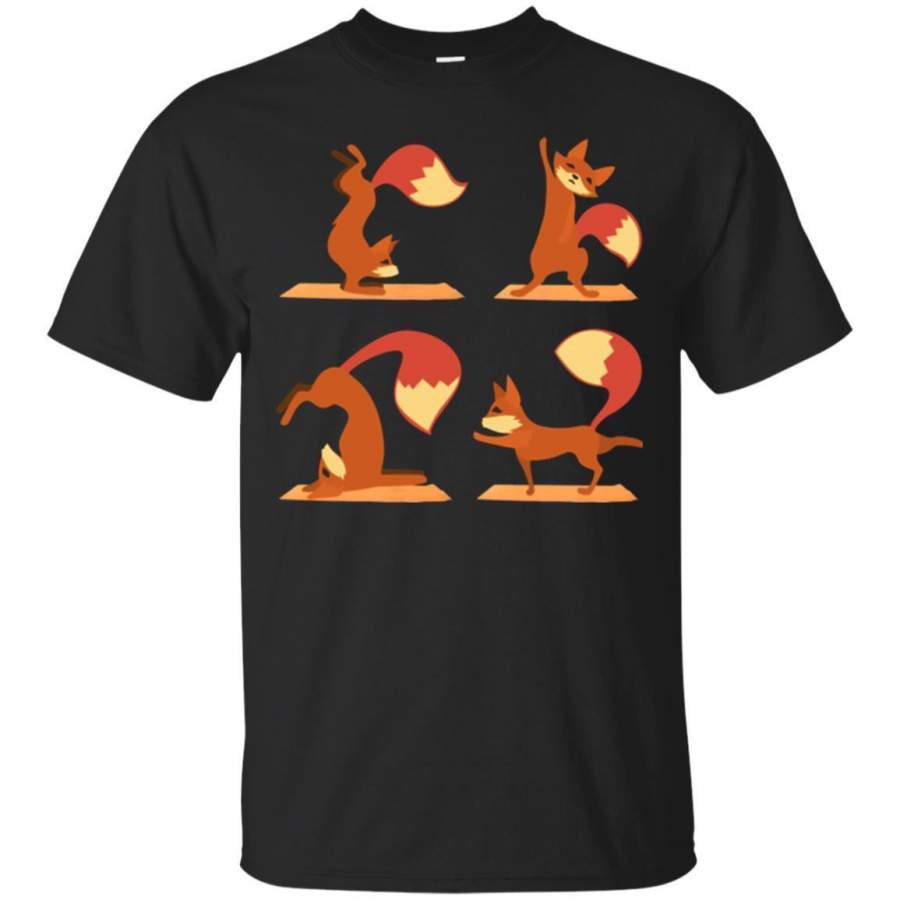 AGR Fox Yoga Tshirt Funny Gift For Fox Lovers Jaq T-shirt