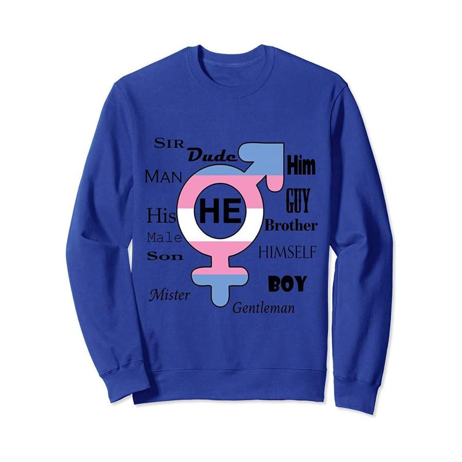 FTM HE Transgender Logo Sweatshirt T-Shirt - Custom Merch Online Store