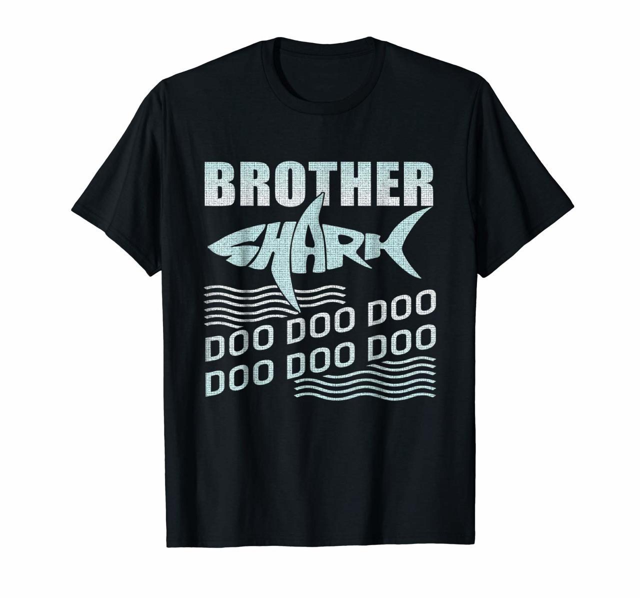 Cute Brother Shark T-Shirt – Doo Doo Doo Tee For Brother