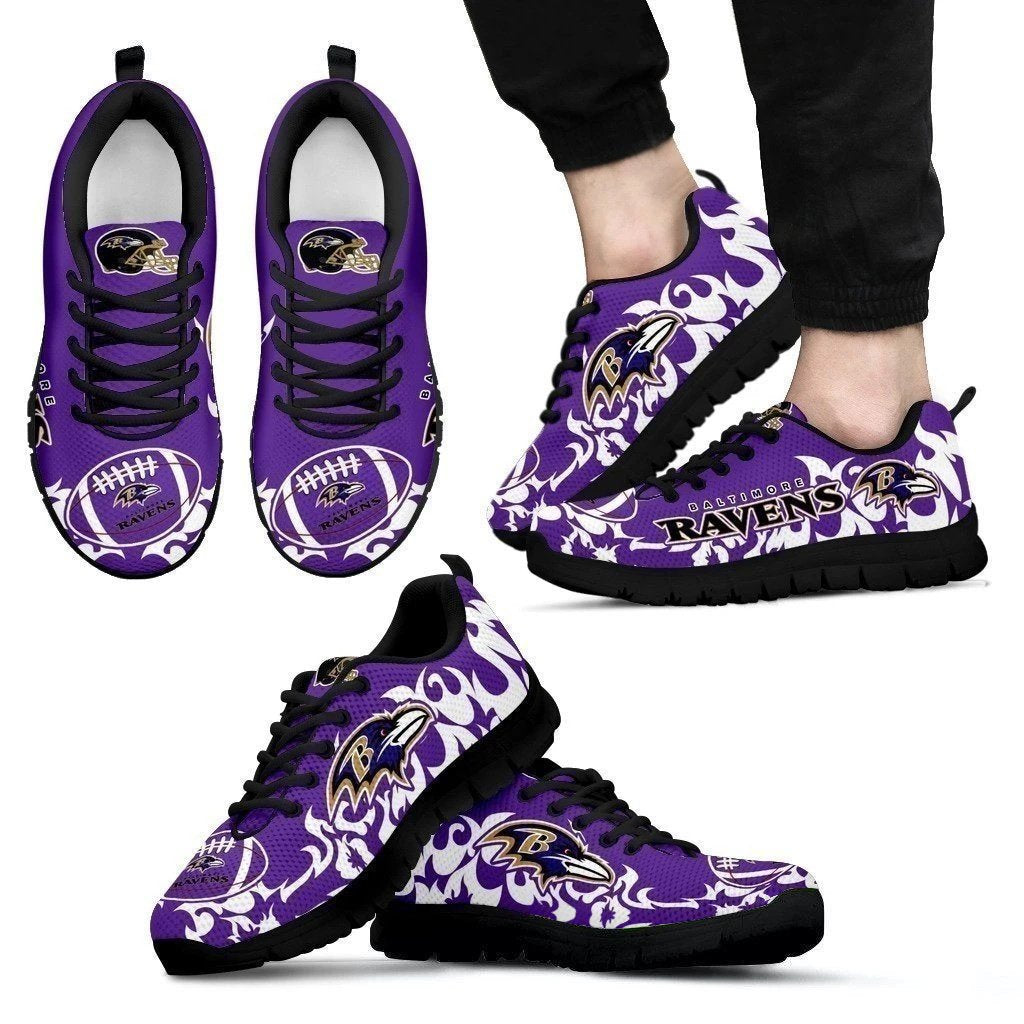 Baltimore Ravens Sneakers For Fan Gift