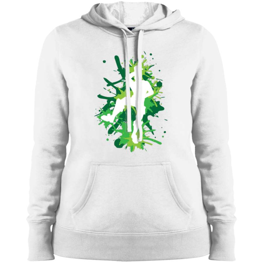 AGR Gaming – L Dance Move – Green Ladies’ Pullover Hooded Sweatshirt