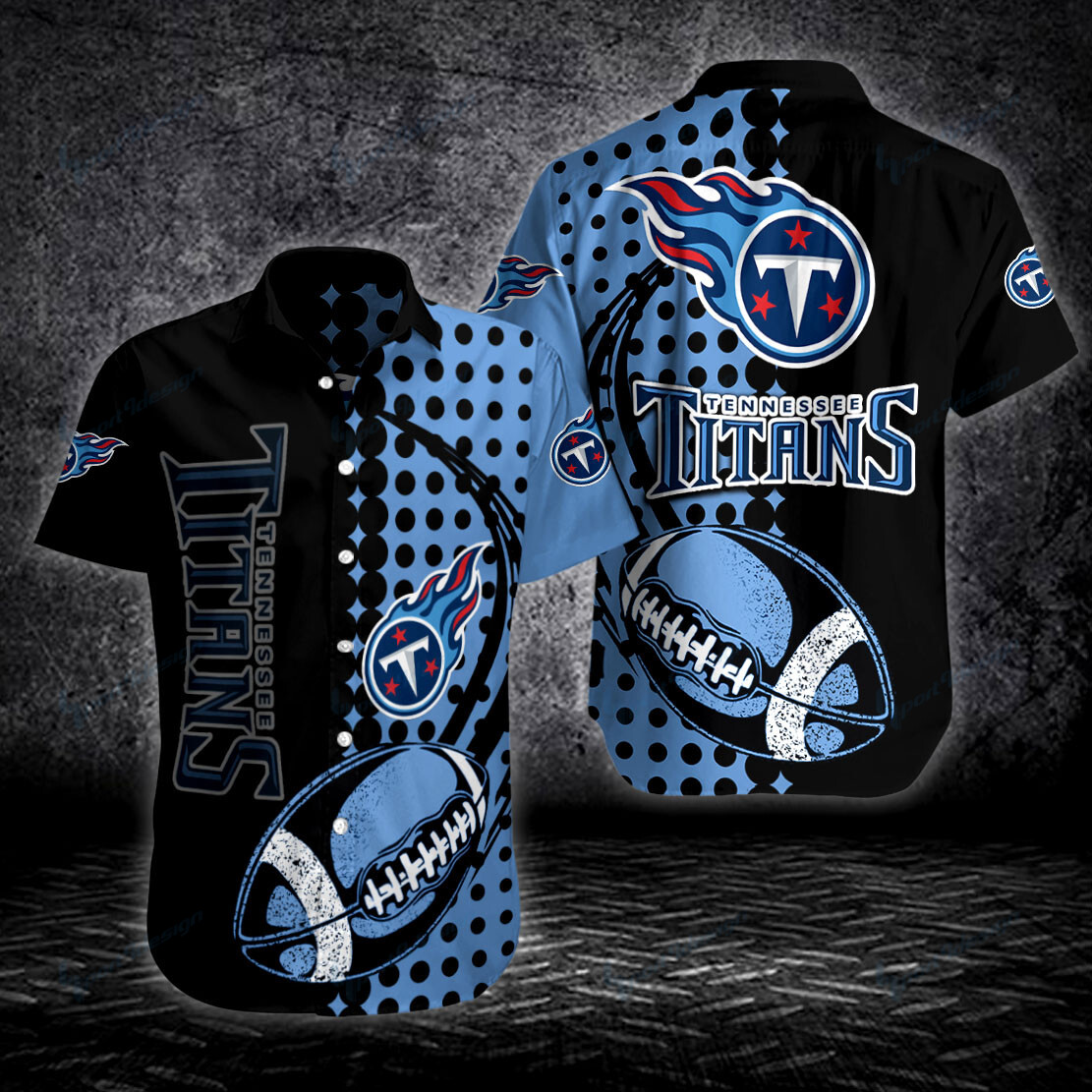 Tennessee Titans Button Shirt Bg607