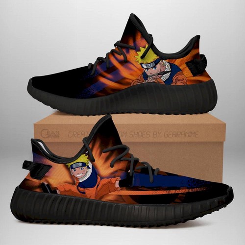 Best Naruto Jutsu Yeezy Shoes Naruto Anime Shoes Fan Gift Idea