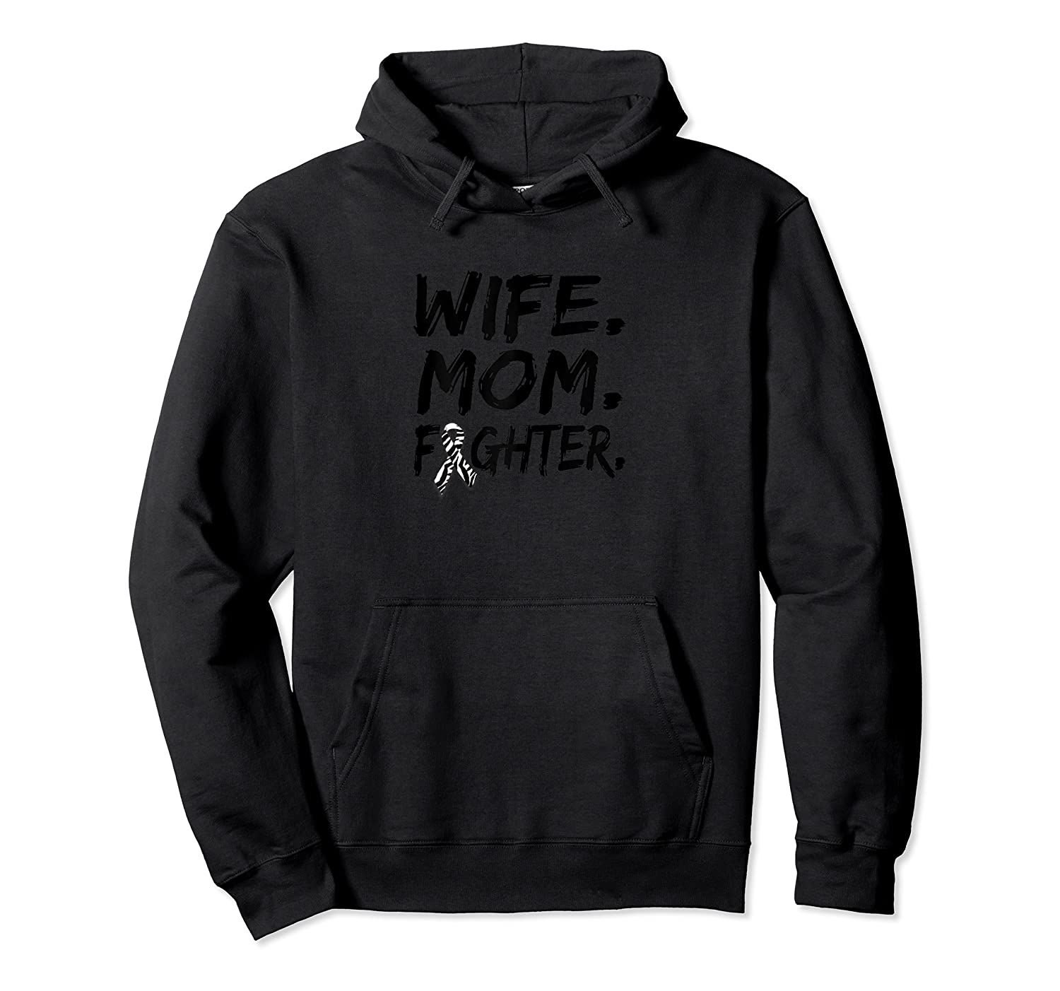 Womens Wife Mom Fighter Rare Disease Awareness Pullover Hoodie, T-Shirt, Sweatshirt