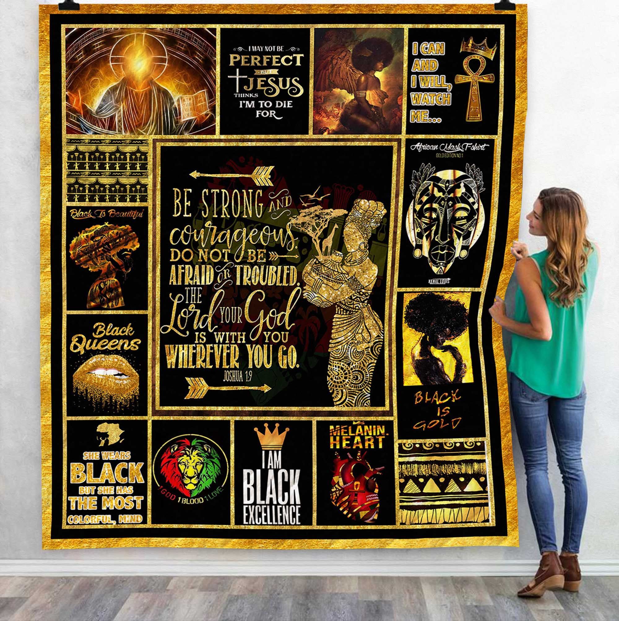 Aa Joshua African Proud Quilt Ligfi Fuct2409