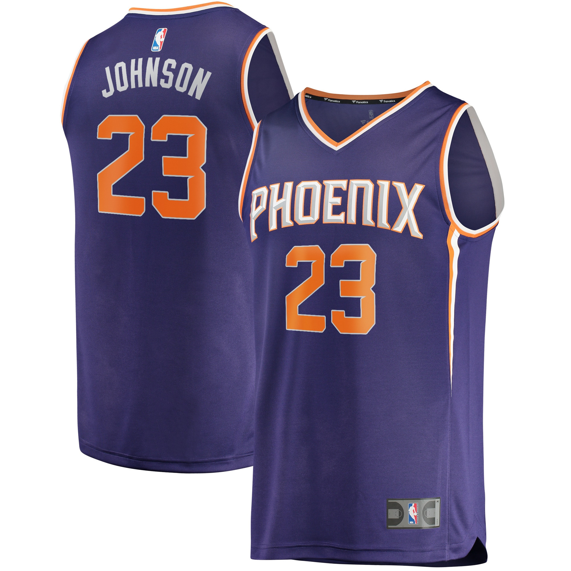 Cameron Johnson Phoenix Suns Fanatics Branded Fast Break Replica Jersey Purple – Icon Edition NBA