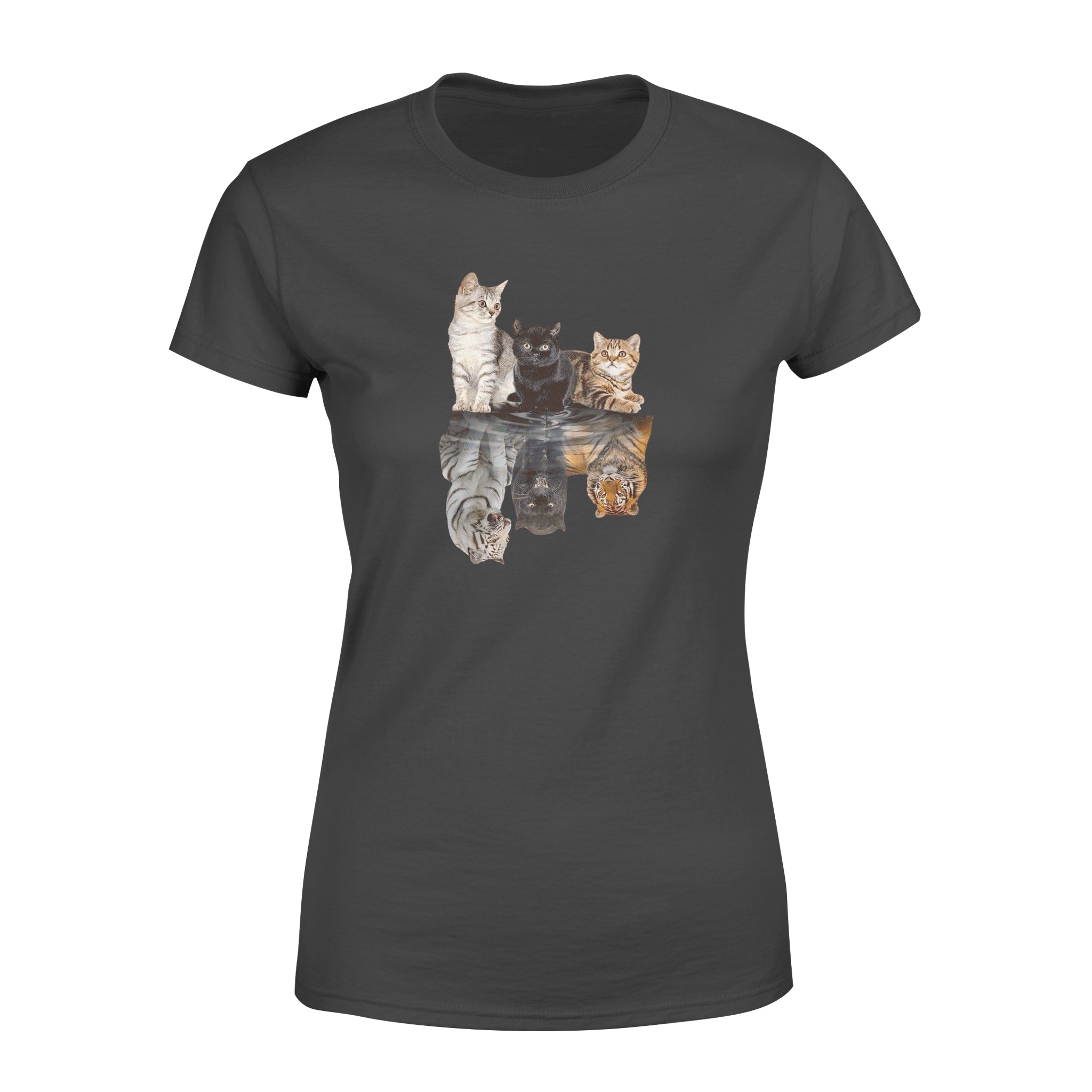 Underwater Cats Shadow Like Tiger And Panther – Standard Women’s T-shirt