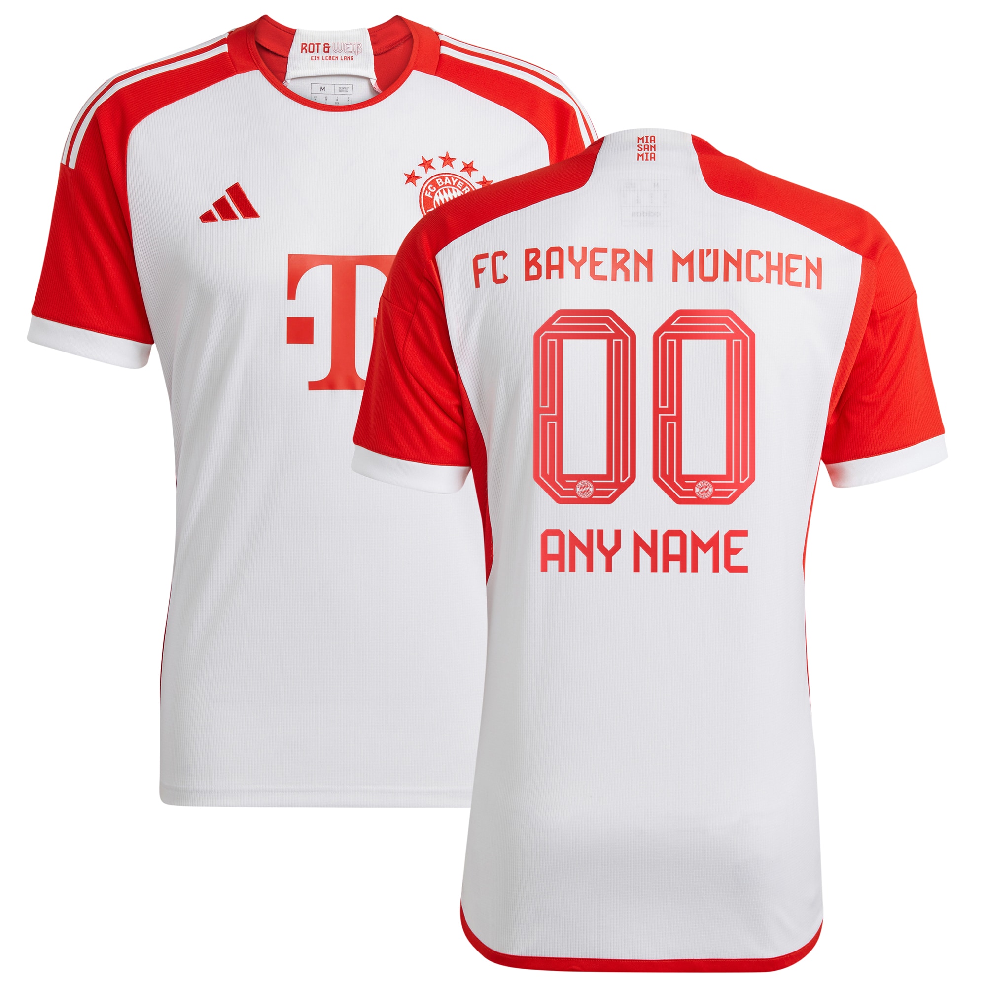 Bayern Munich Youth 2023/24 Home Replica Custom Jersey – White