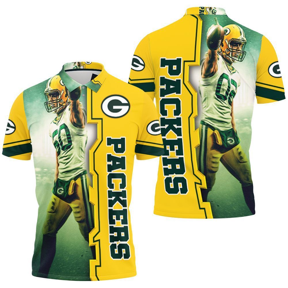 Green Bay Packers Blake Martinez 50 For Fans 3D Polo Shirt All Over Print Jersey