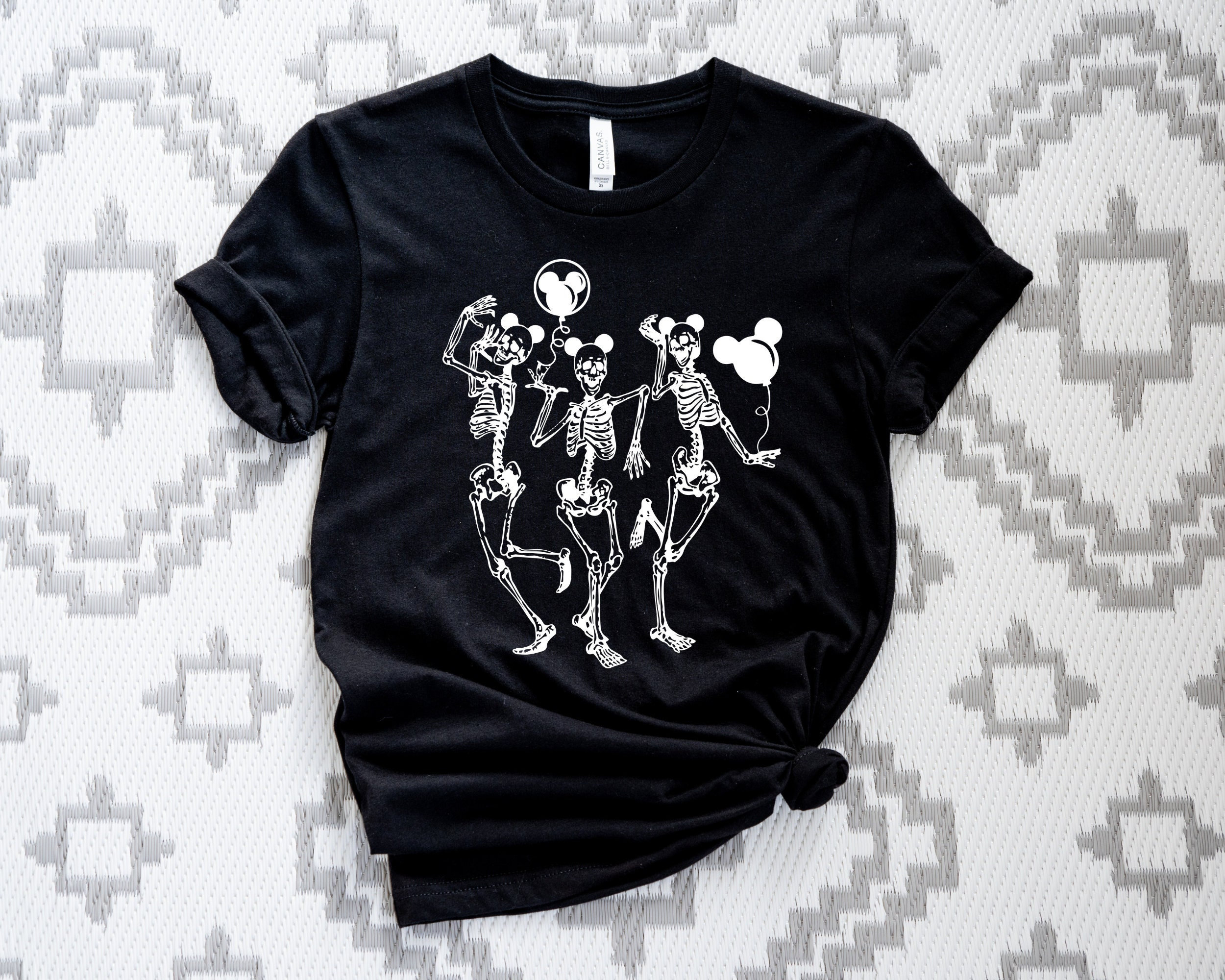 Dancing Skeleton Halloween, Retro Halloween shirt, Vintage Ghost Halloween Shirt, Witch Shirt, Retro Fall Shirt, Fall Shirt