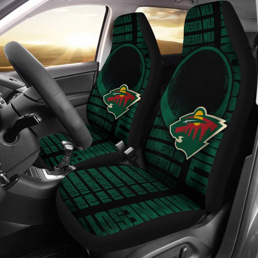 Gorgeous The Victory Minnesota Wild Car Seat Covers