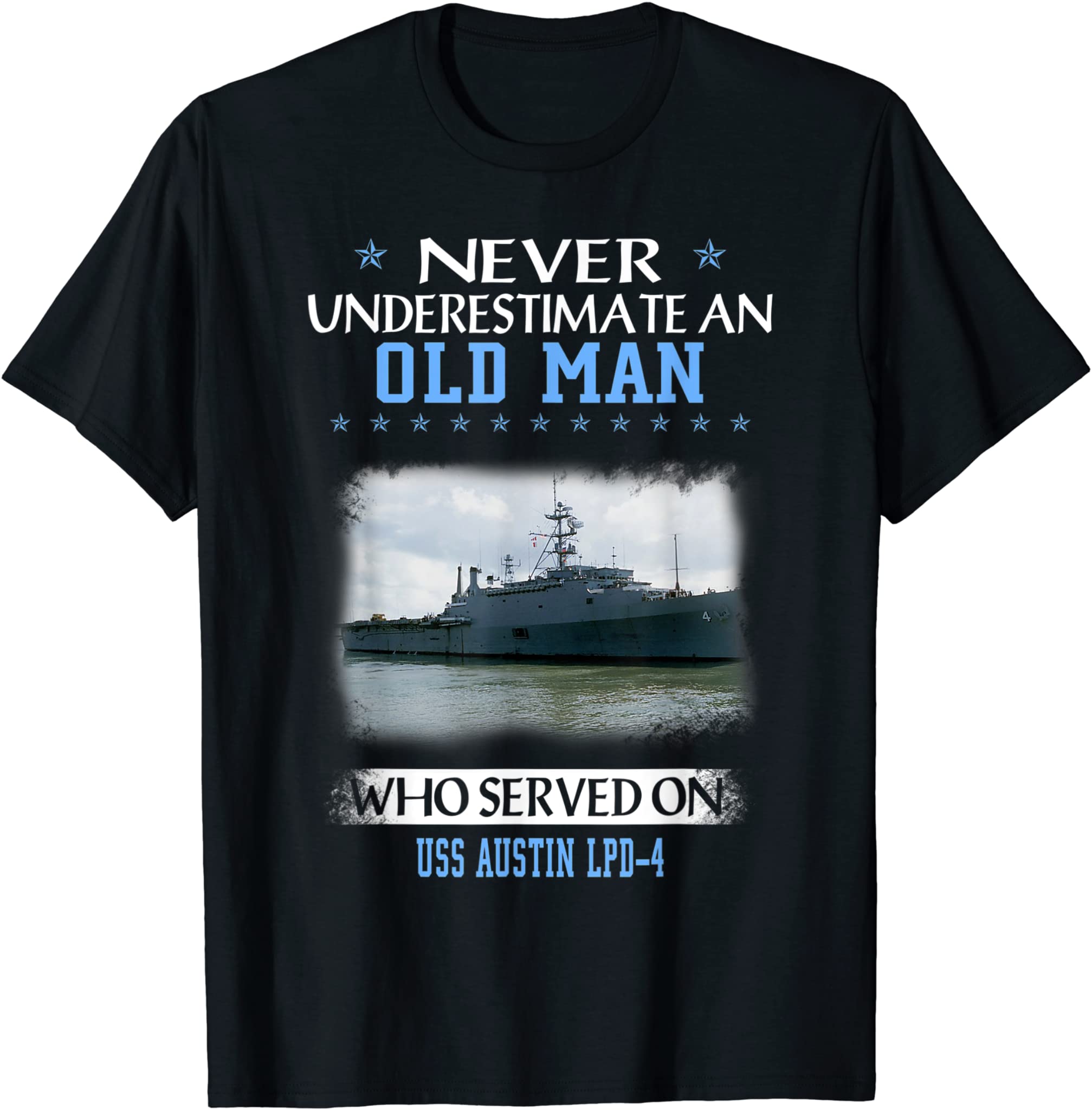 USS Austin LPD-4 Veterans Day Father Day Gift T-Shirt