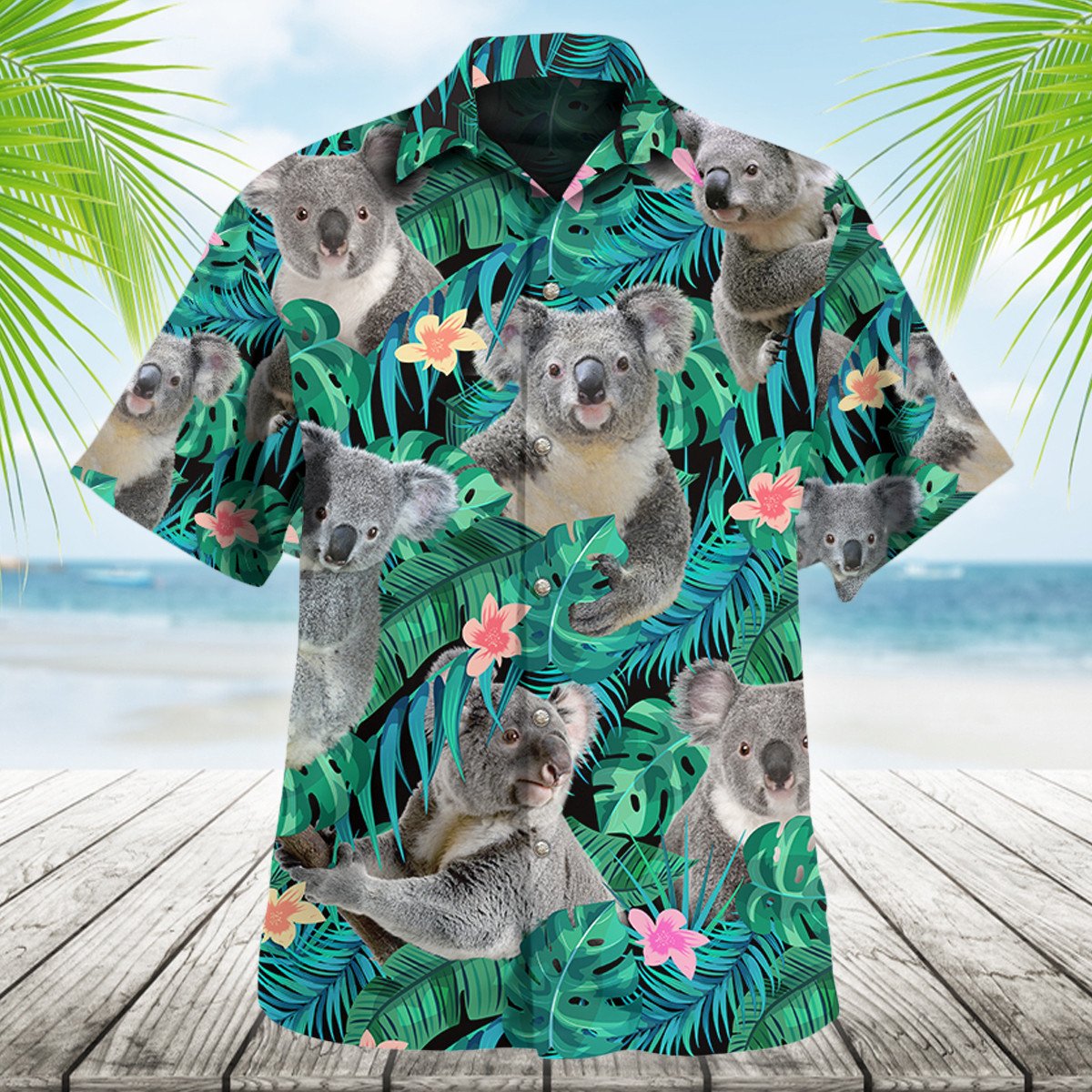 Koala Tropical Hawaii Shirt