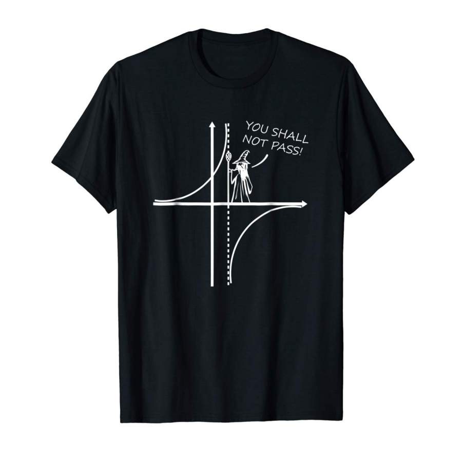 You Shall Not Pass Math Functions T-Shirt Men Cotton T-Shirt