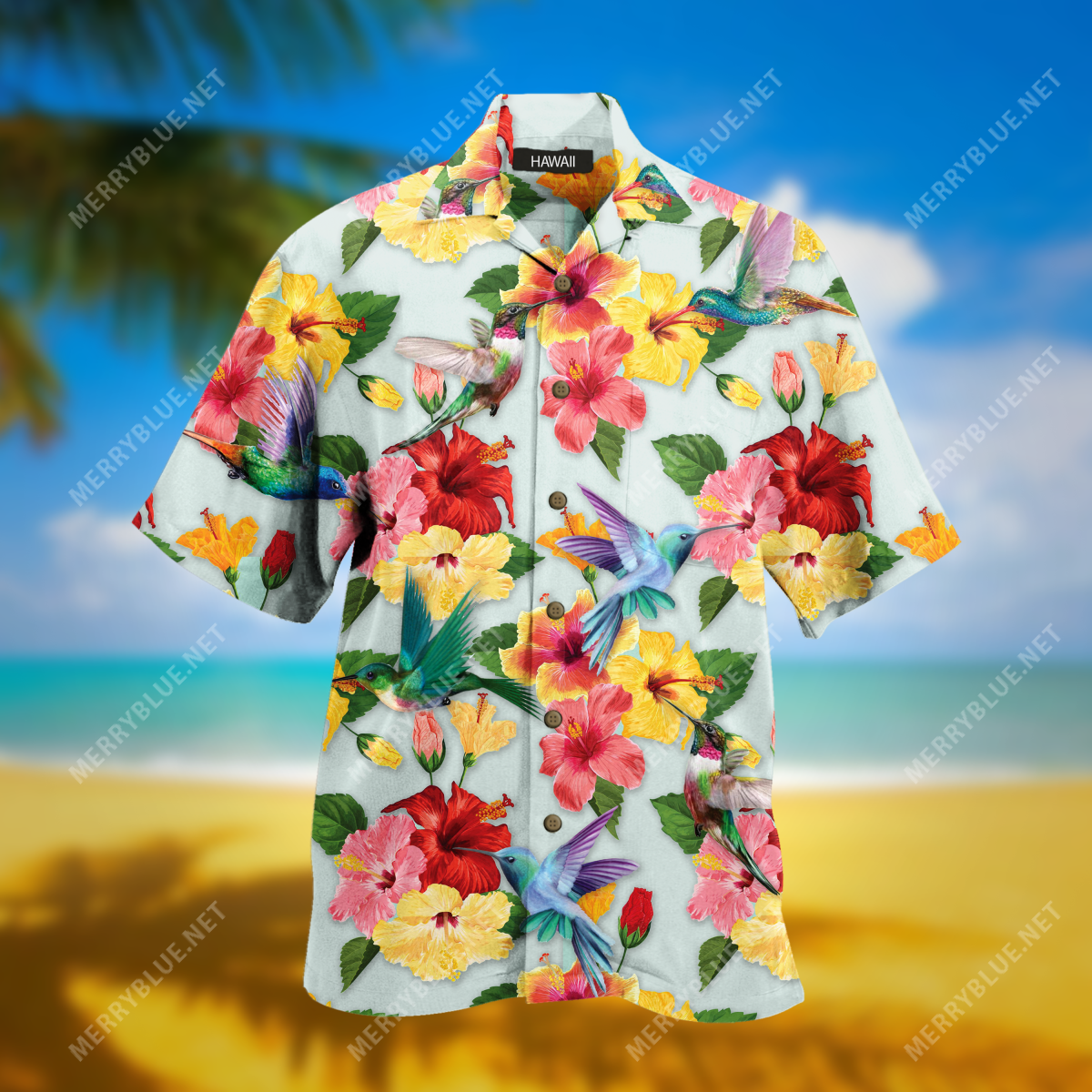 Hummingbird Unisex Hawaiian Shirt Ha96366