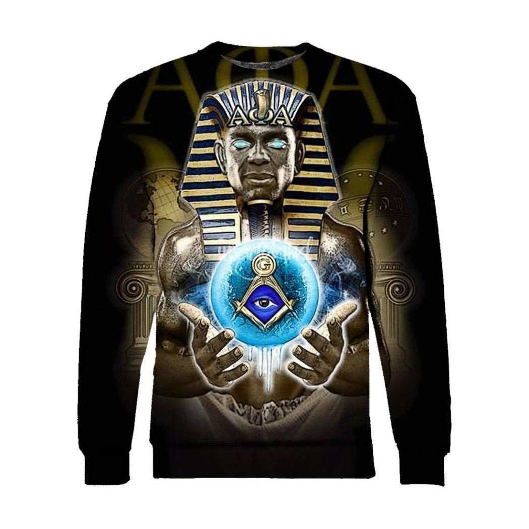 Fraternity Sweatshirt – Alpha Phi Alpha Sphinx Freemasonry Sweatshirt