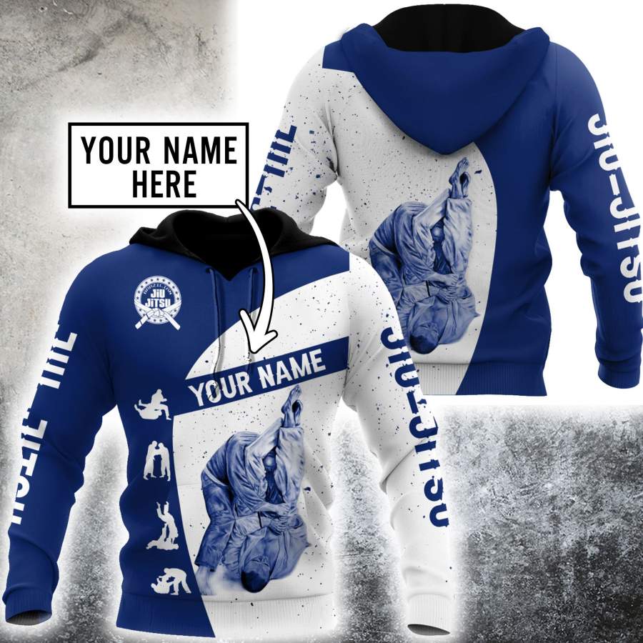 Customize Name Jiu Jitsu Hoodie For Men And Women V1 3D Shirt