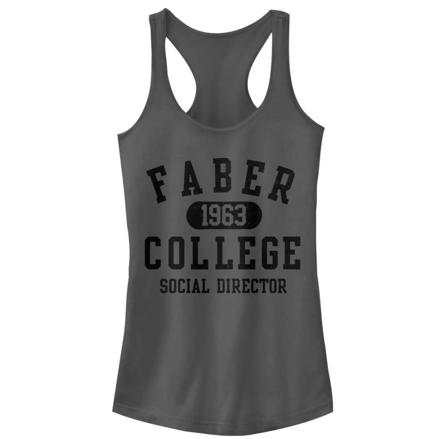 Animal House Junior’s Faber College Social Director  Racerback Tank