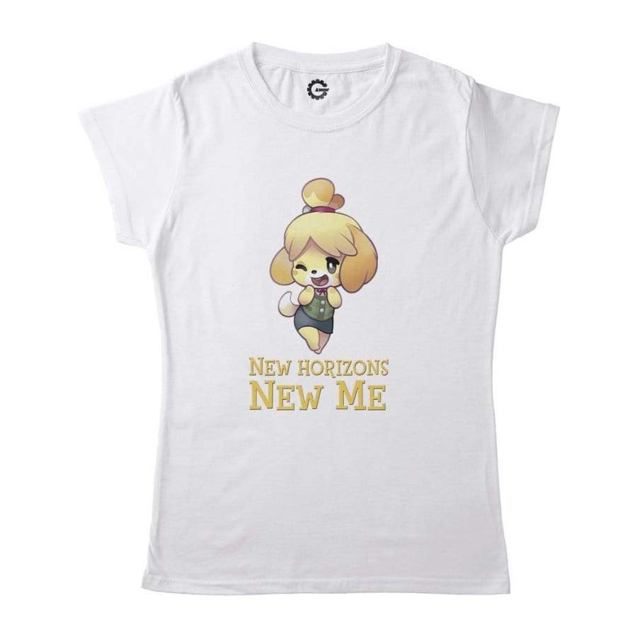 Animal Crossing Isabelle Custom Women Tshirt