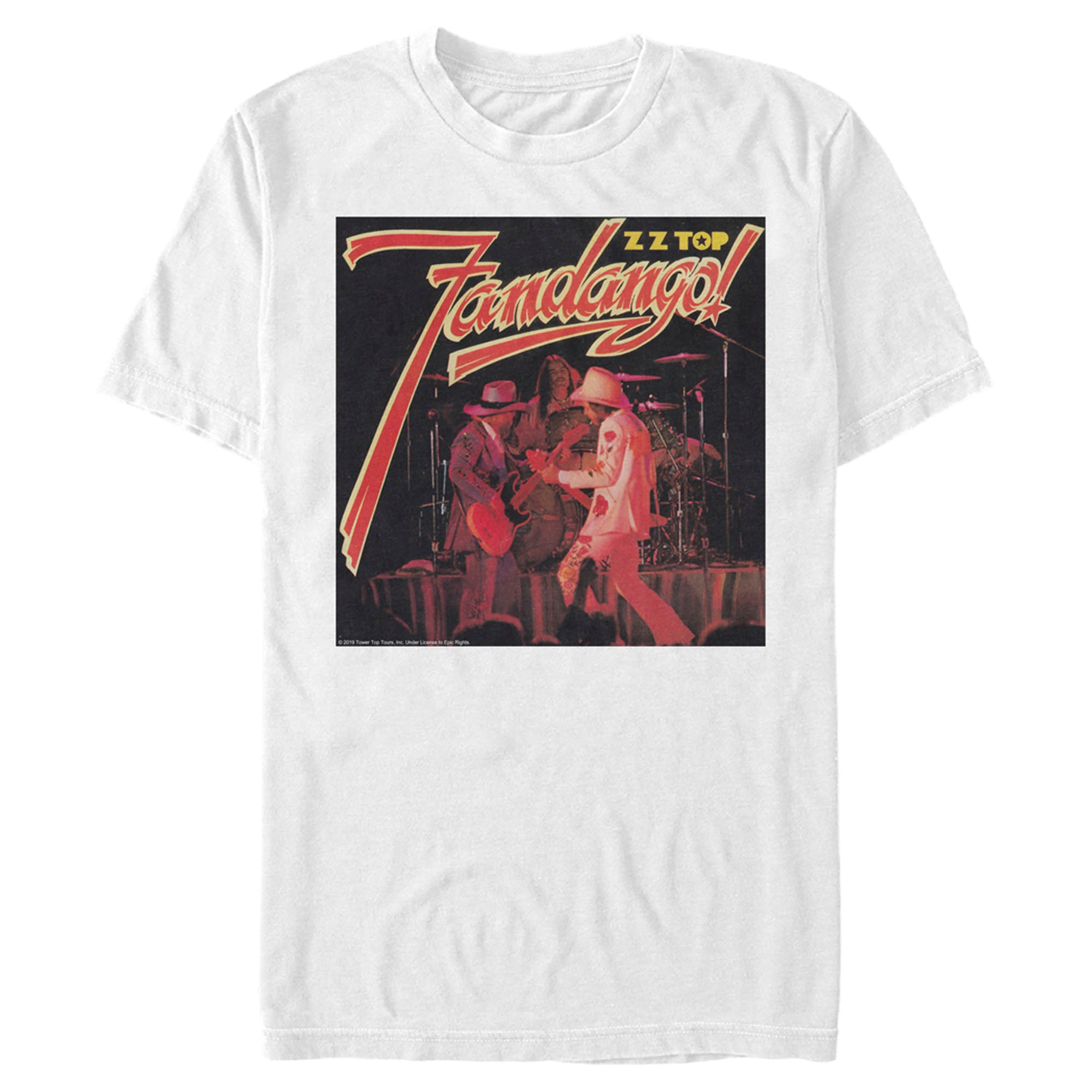 Zz Top Men’S Fandango  T-Shirt