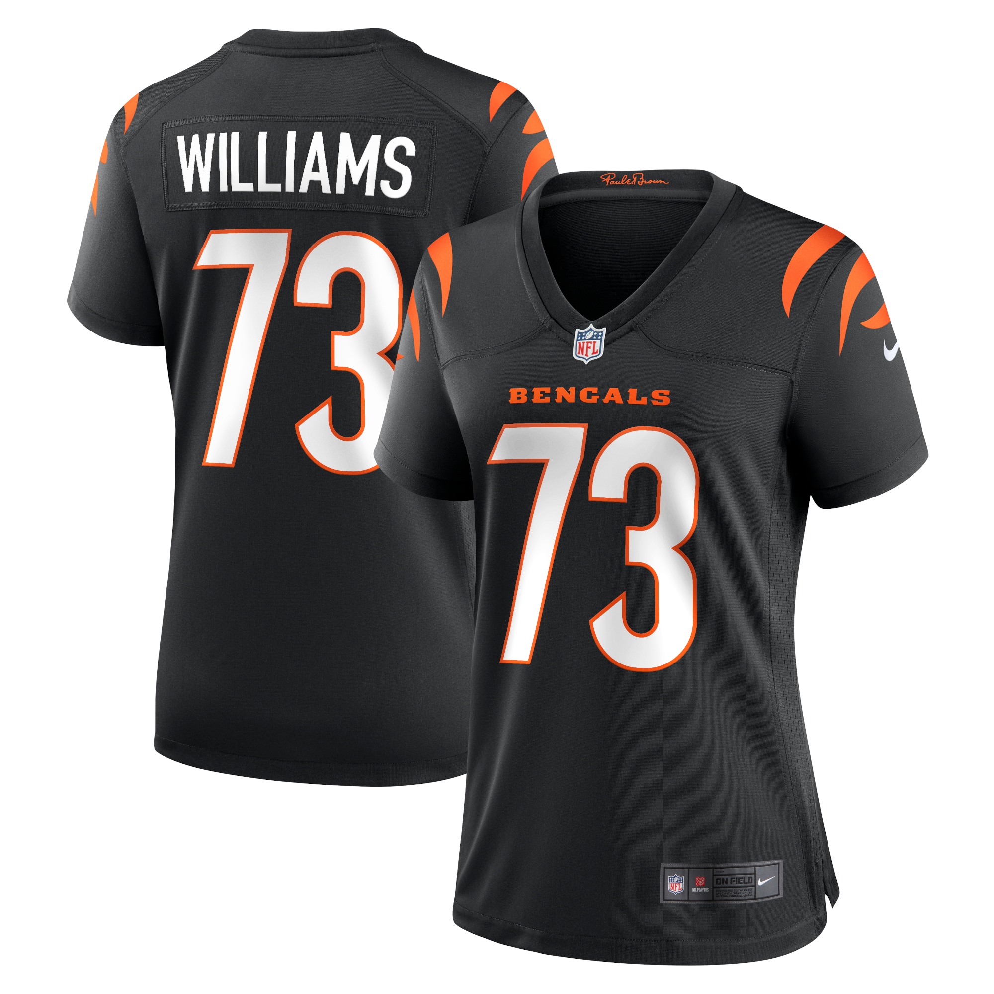 Women’s Cincinnati Bengals Jonah Williams Black Game Jersey