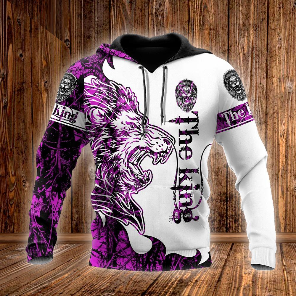 The Purple Lion 3D All Over Print | Unisex | Adult | Ht3825