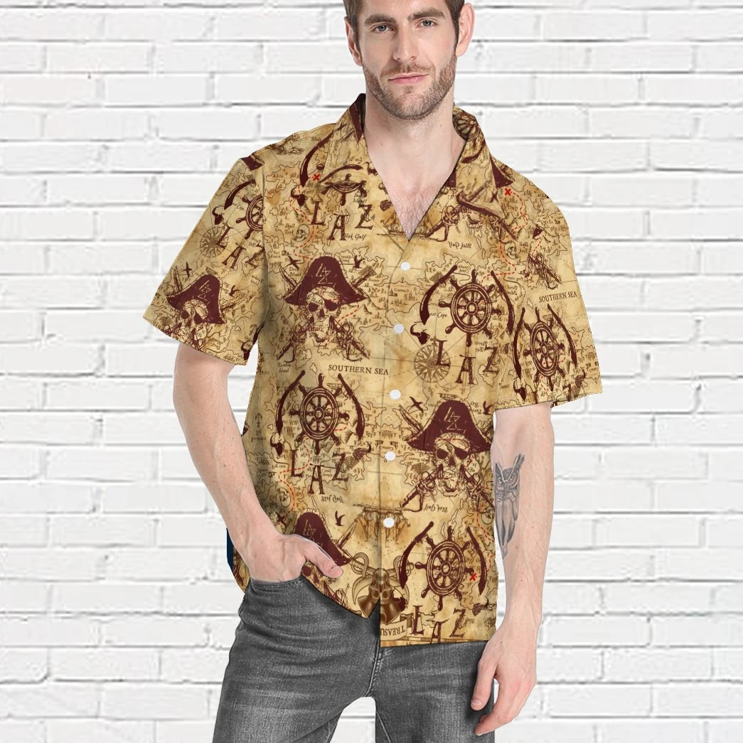 Pirate Hawaii Shirt Unisex Adult Ha105508