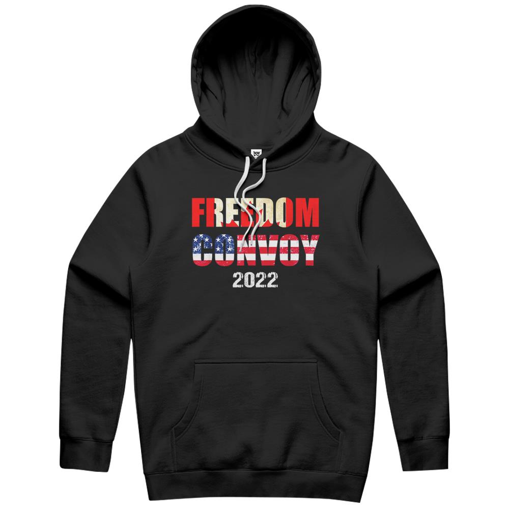 Canada Freedom Convoy 2022 Support Canadian Truckers Hoodie