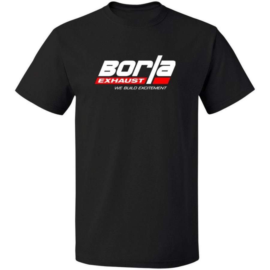 We Build Excitement Borla Exhaust Vintage Mens T Shirt