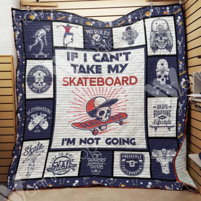 Skateboarding Skull Blanket AU0103 90O31