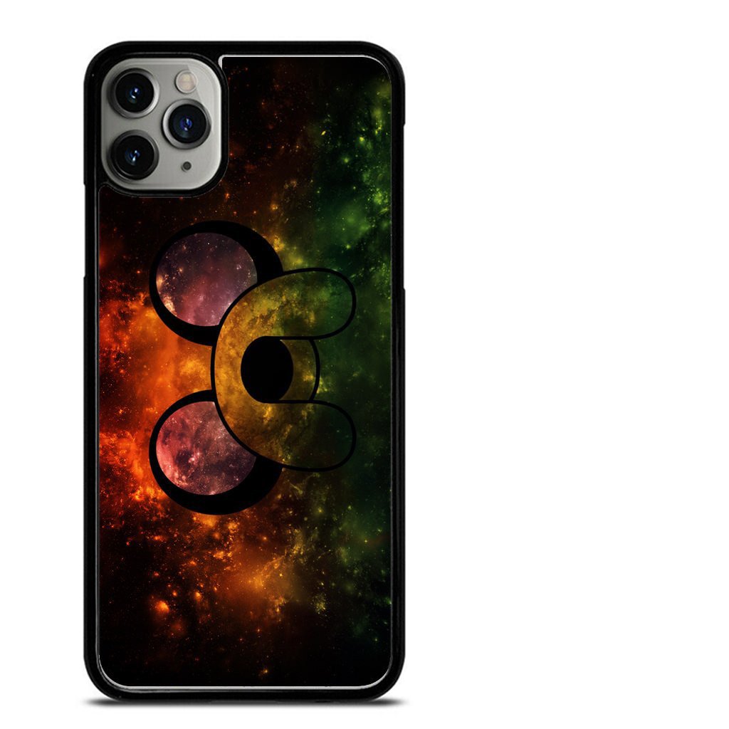 Adventure Time Jake The Dog Face In Galaxy Nebula 3D Case Phone Cases