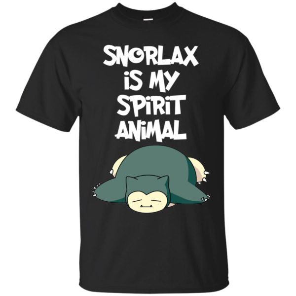 Snorlax Is My Spirit Animal – Pokémon T-Shirts