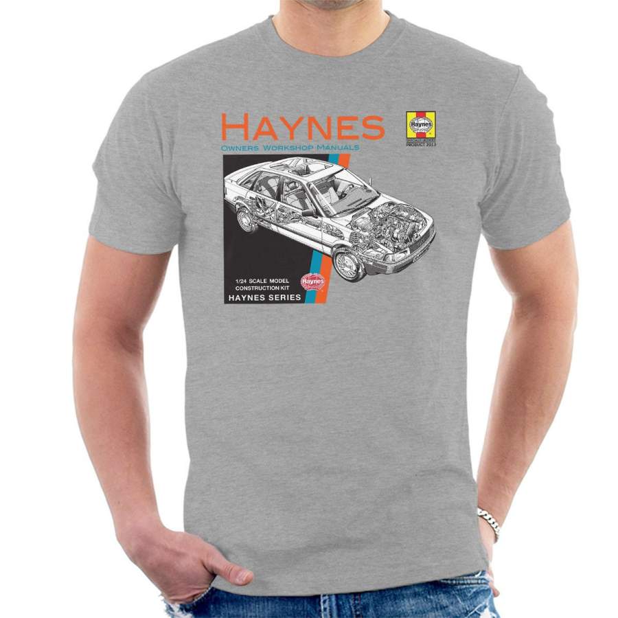 Haynes Owners Workshop Manual 1491 Audi 80 90 Men’s T-Shirt