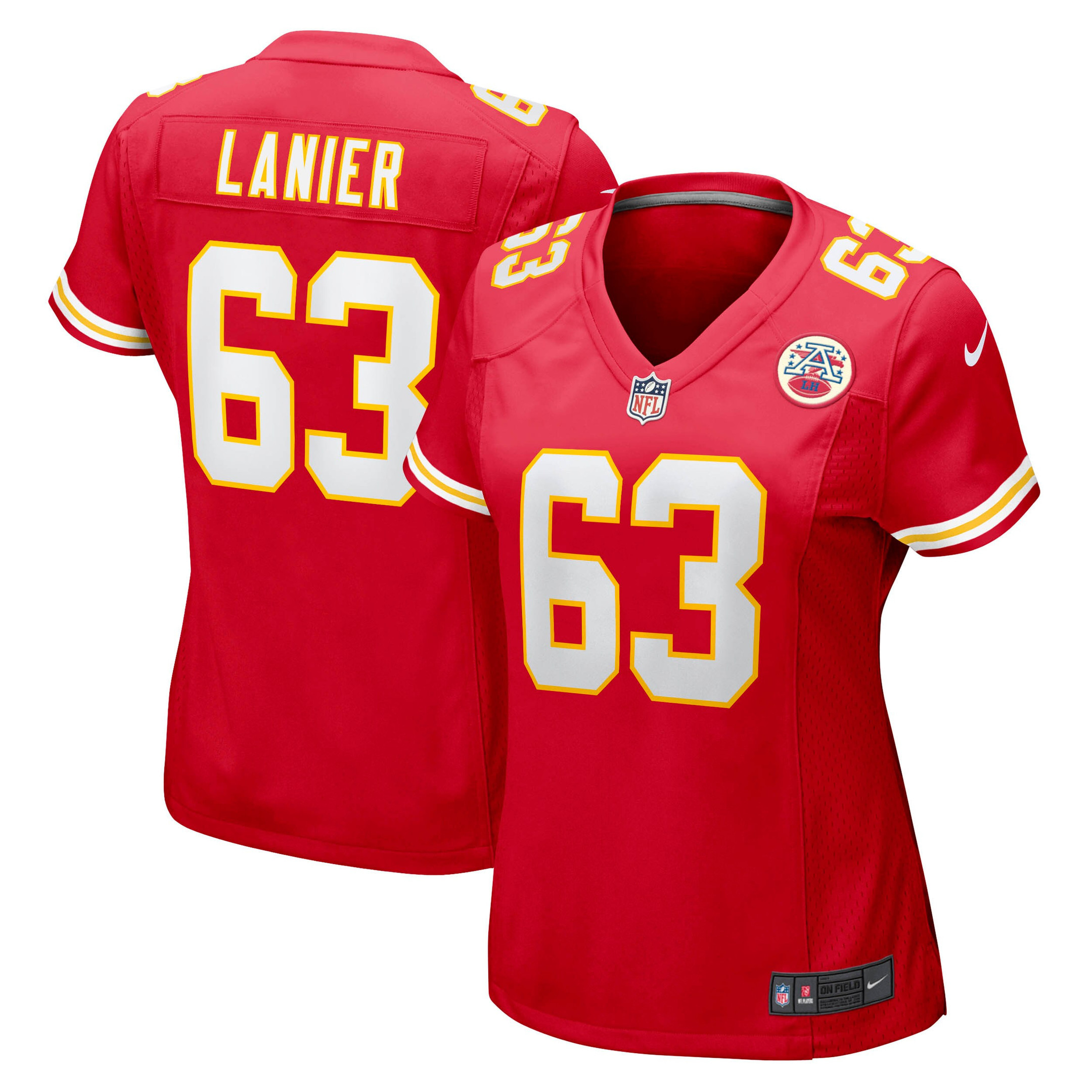 Willie Lanier Kansas City Chiefs Womens Retired Player Jersey – Red NFL