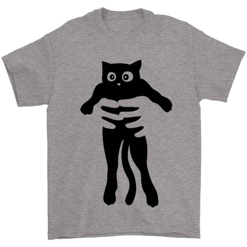 Cat Tattoo Kitten Cute Funny Men’s T-Shirt