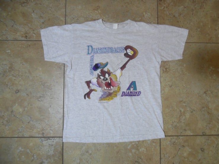 Vtg Arizona Diamondbacks Taz Baseball Shirt