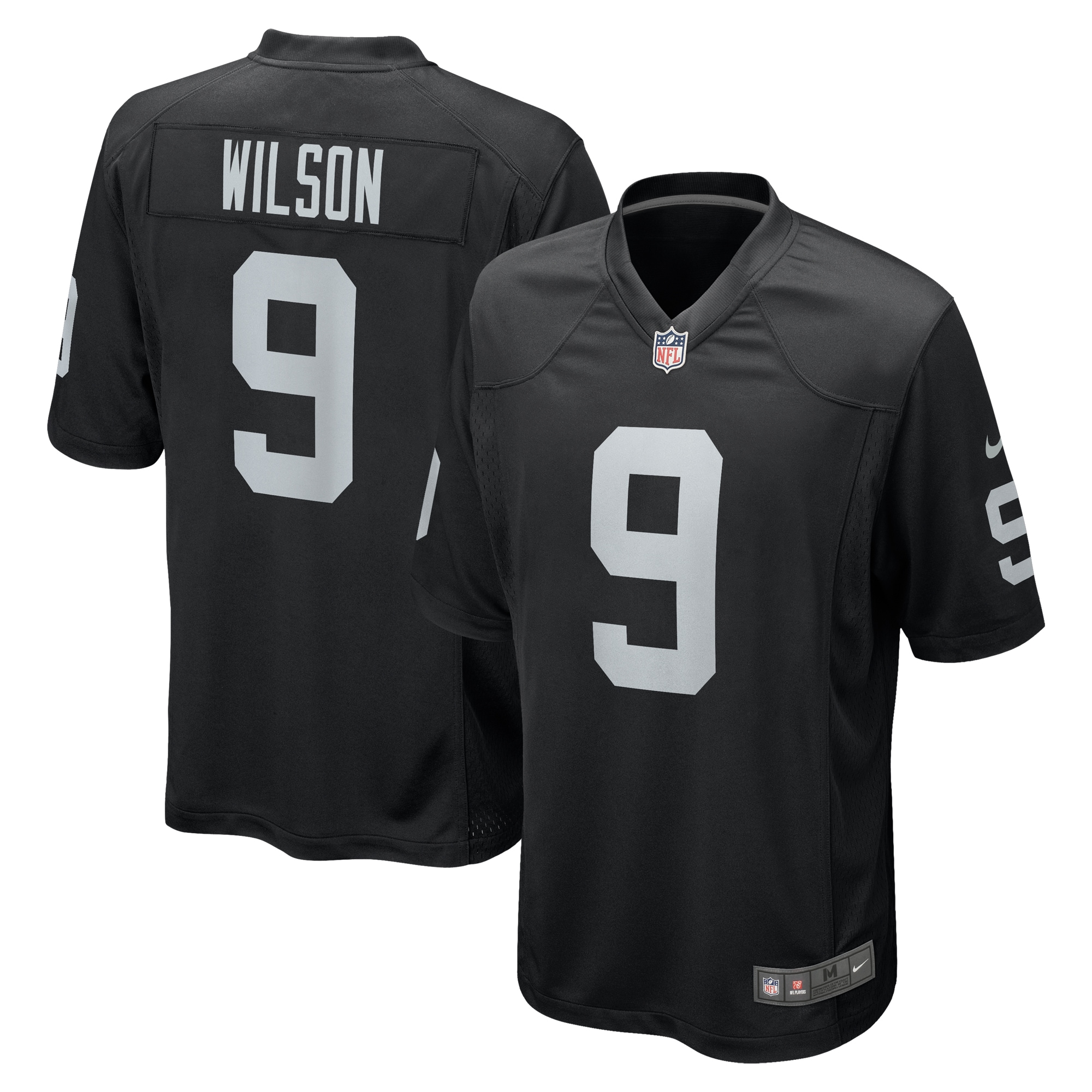 Tyree Wilson Las Vegas Raiders 2023 NFL Draft First Round Pick Game Jersey – Black