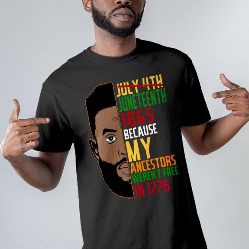 African American Shirts, Juneteenth 1865 Independence Freedom Black People History