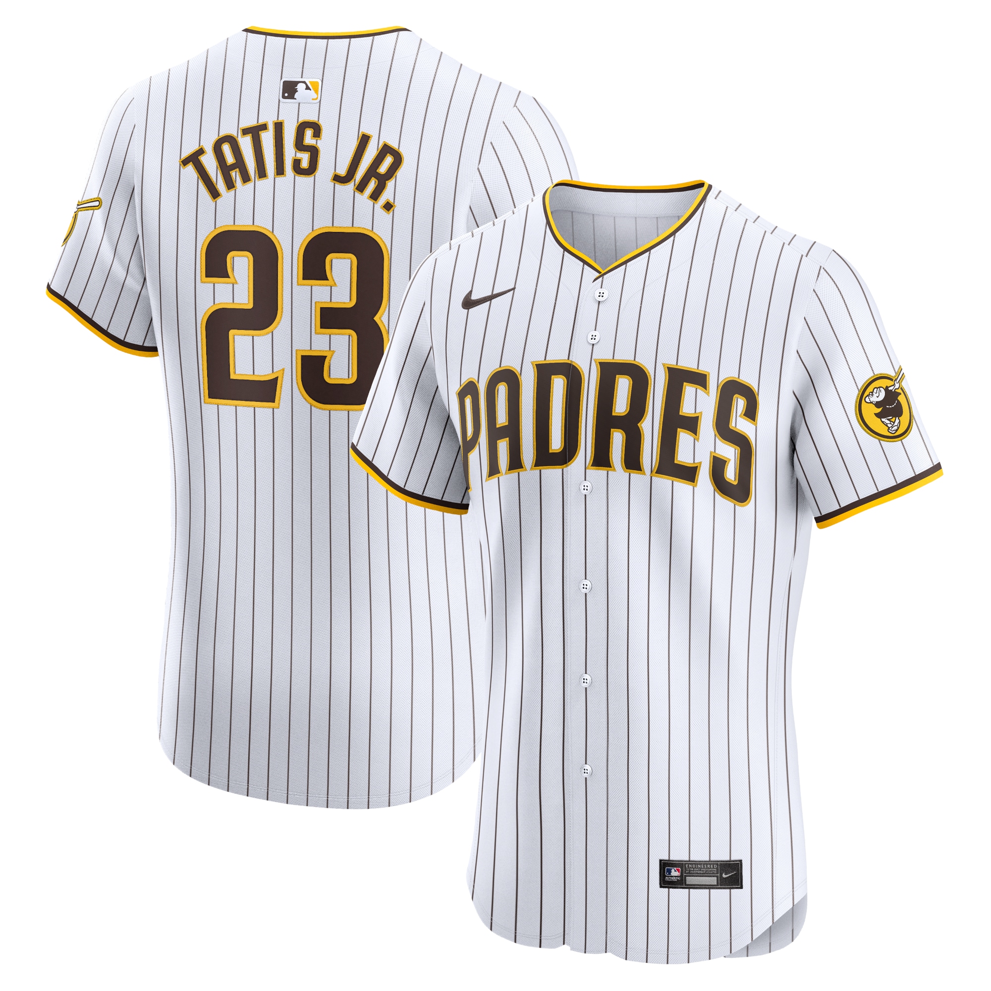 Fernando Tatis Jr. San Diego Padres Home Elite Jersey – White