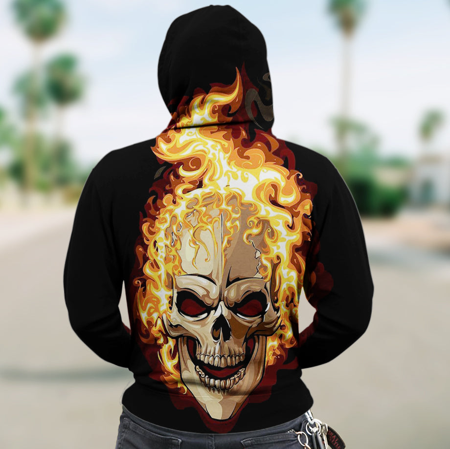 3D Zip Hoodie_Ghost Rider