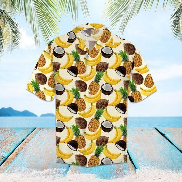 Tropical Fruits Pineapple Banana Aloha Hawaii Shirts For Men Women Ha59247