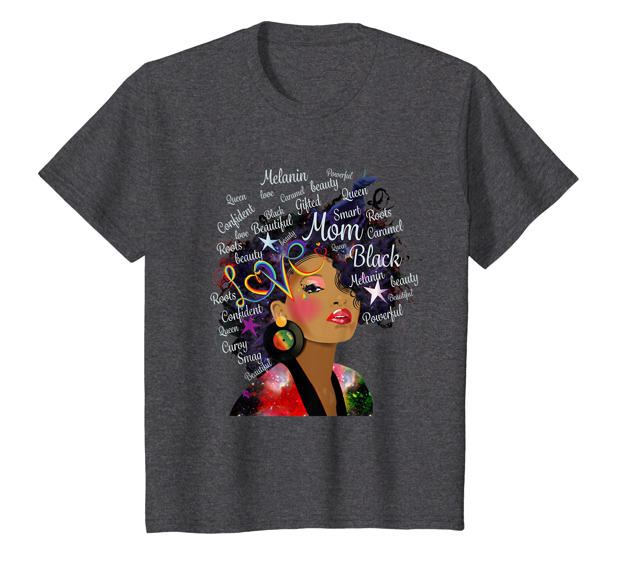 Black History Month Tshirt Afro Girl