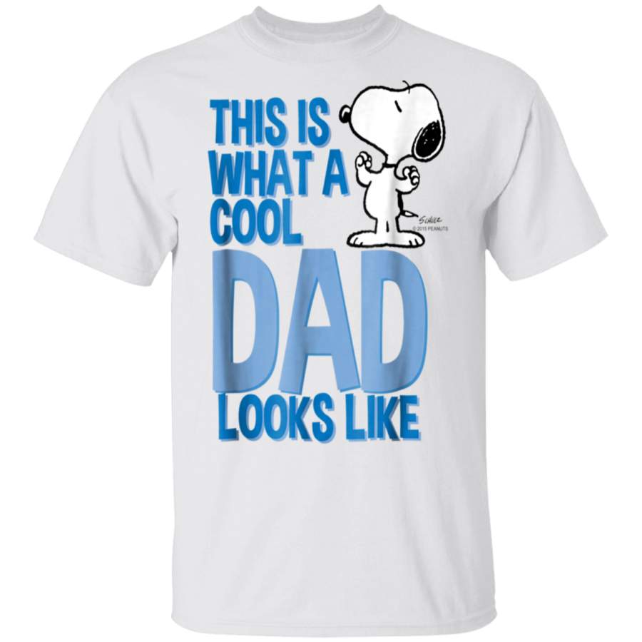 Mens Peanuts Cool Dad T-Shirt