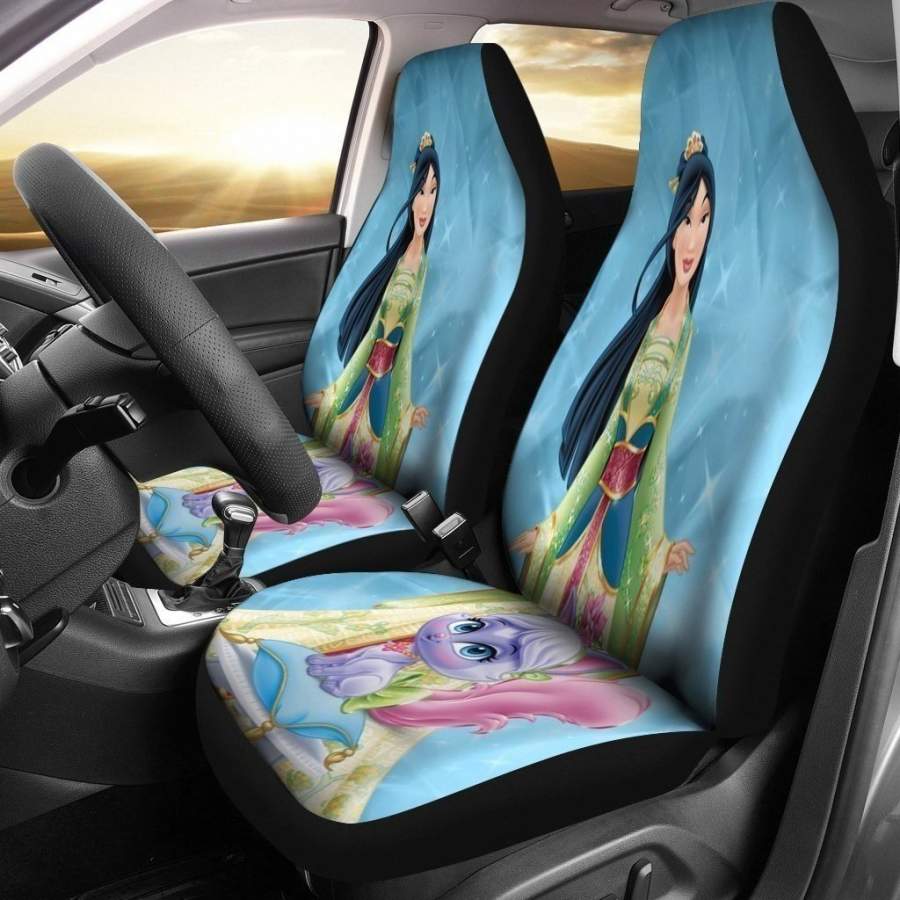 Mulan Princess Car Seat Covers