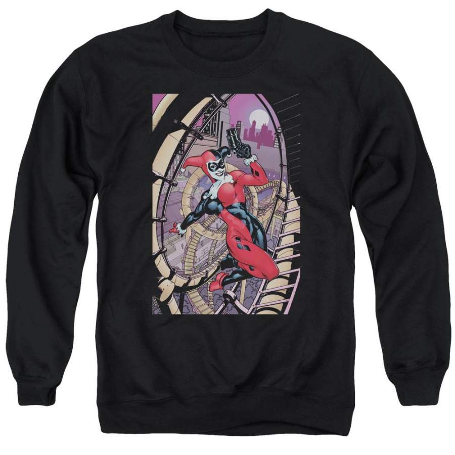 Batman – Harley First Adult Crewneck Sweatshirt