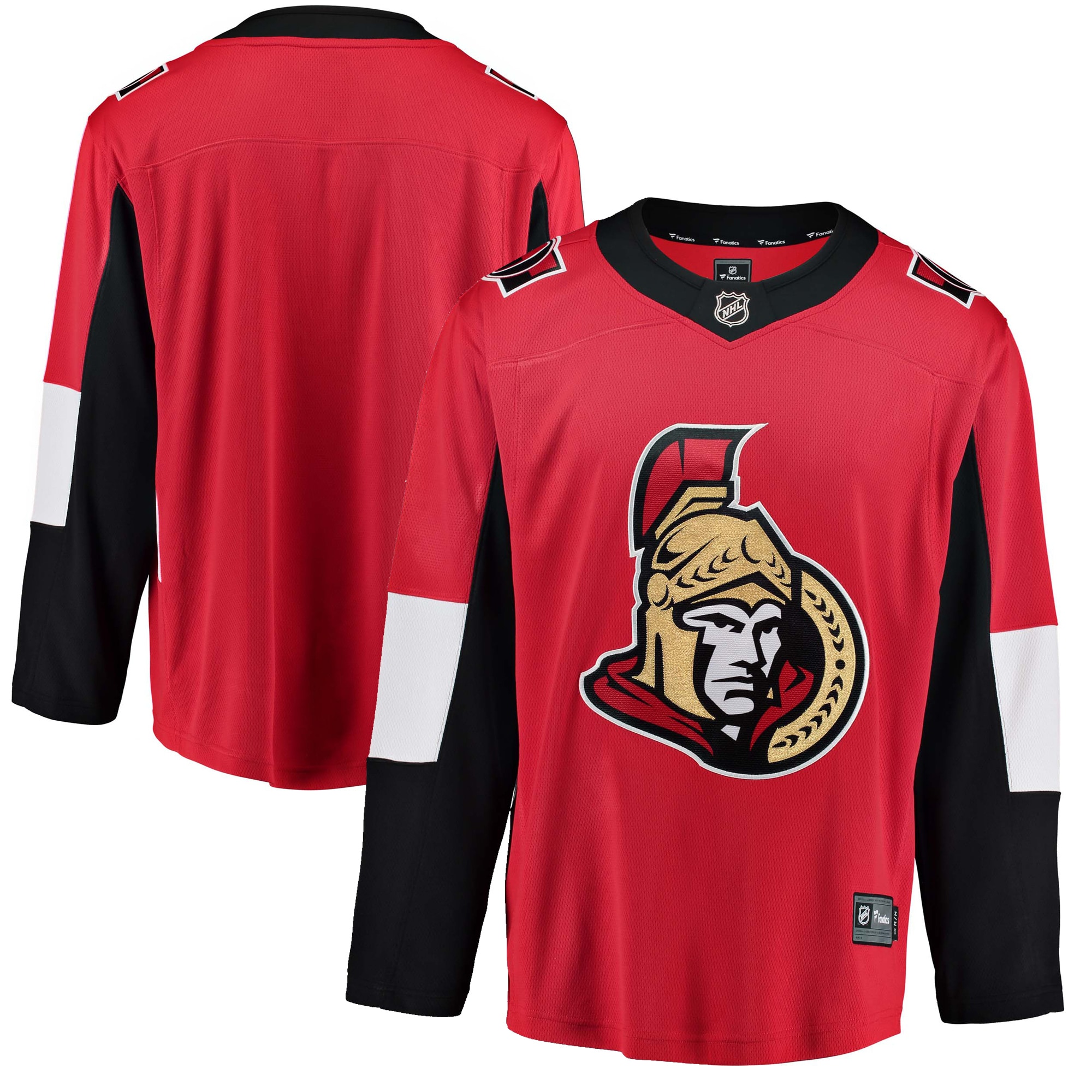 Ottawa Senators Branded Youth Breakaway Home Jersey – Red