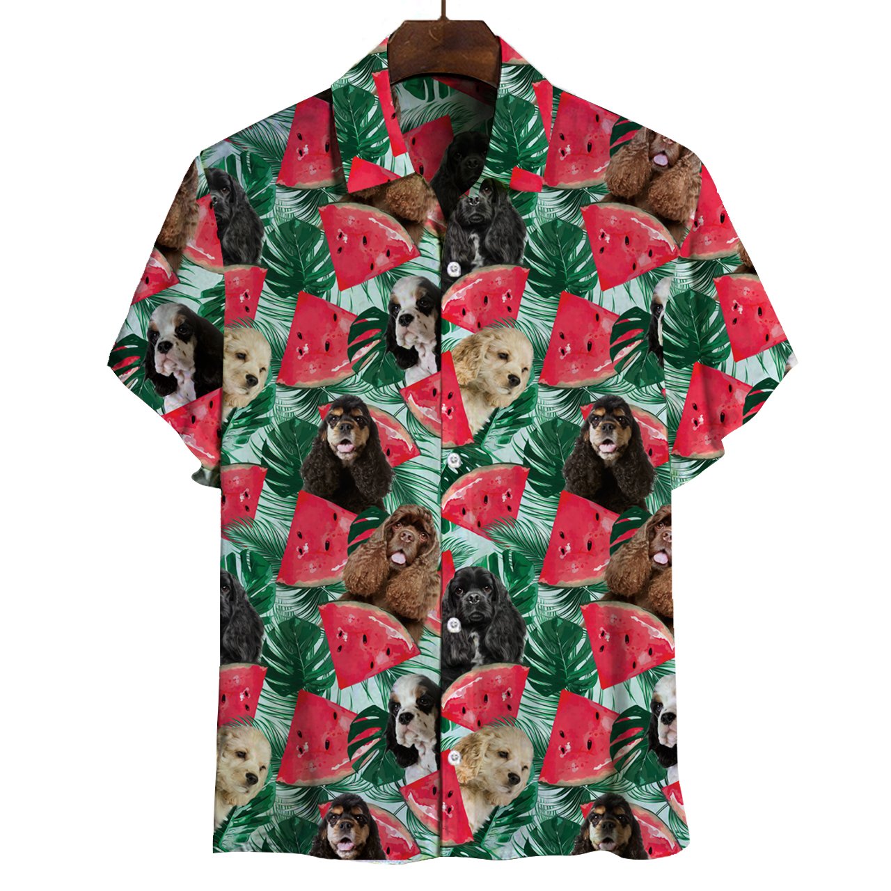 American Cocker Spaniel Hawaii Shirt Ha31830