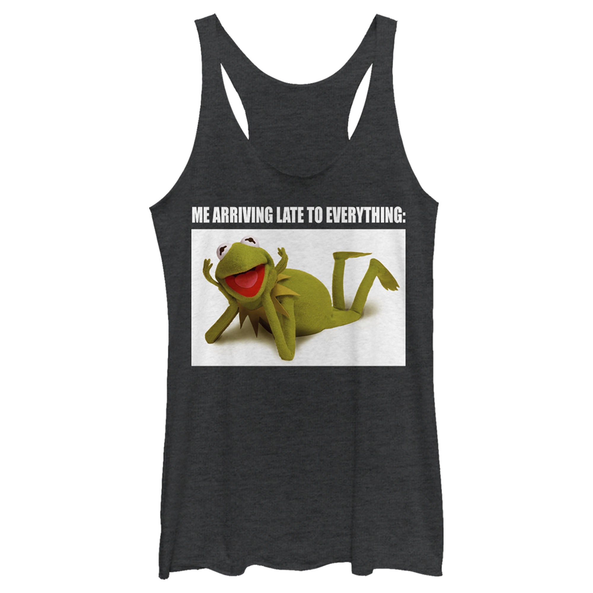 Women’S The Muppets Kermit Meme Racerback Tank Top