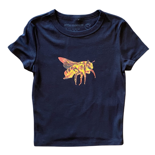 Single Bee Women   s Baby Rib Ladies Tee Shirt Outfit  For Men  For Women